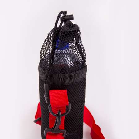 Спортивная сумка для бутылки Belon familia с сеткой цвет красный