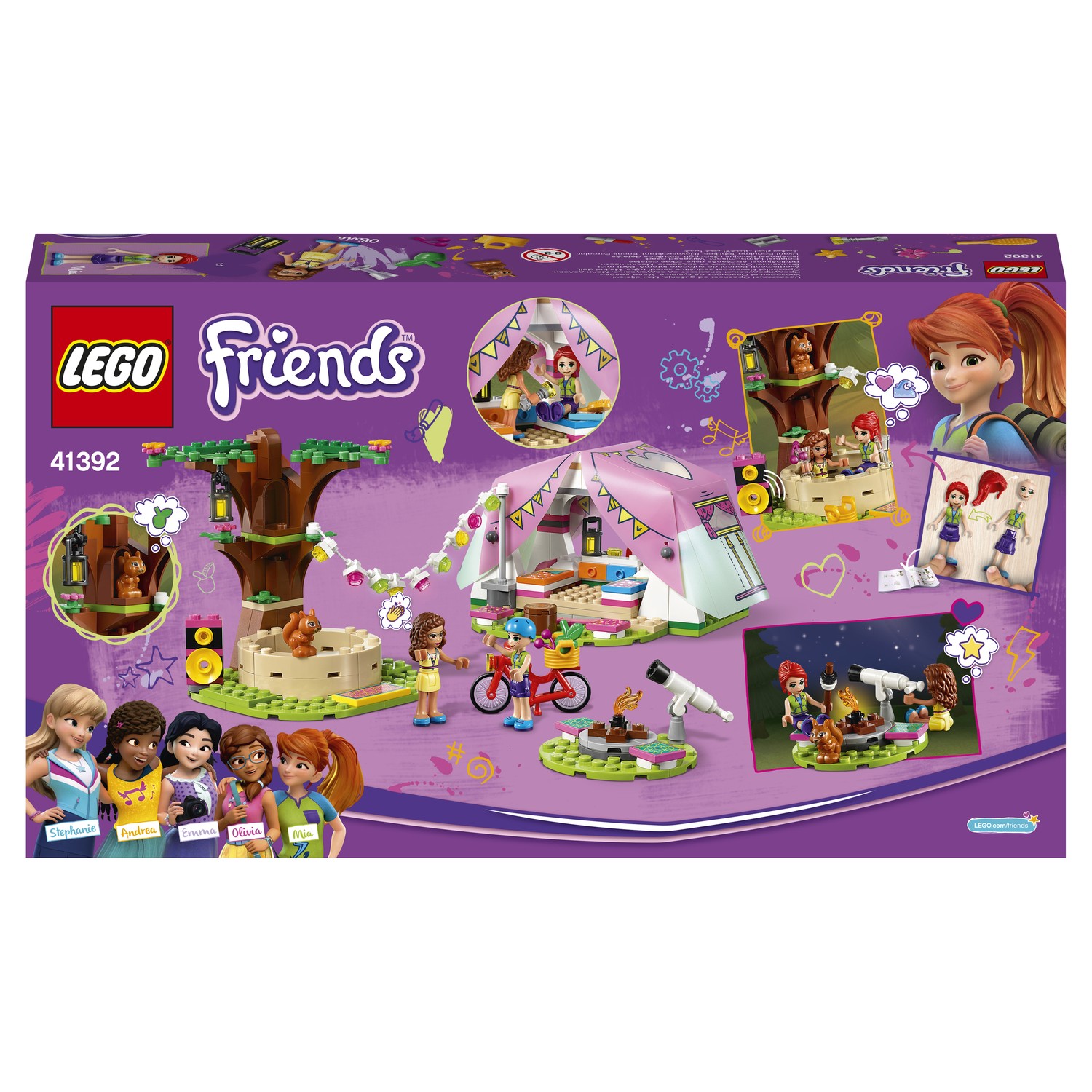 Конструктор LEGO Friends Роскошный отдых на природе 41392 - фото 3