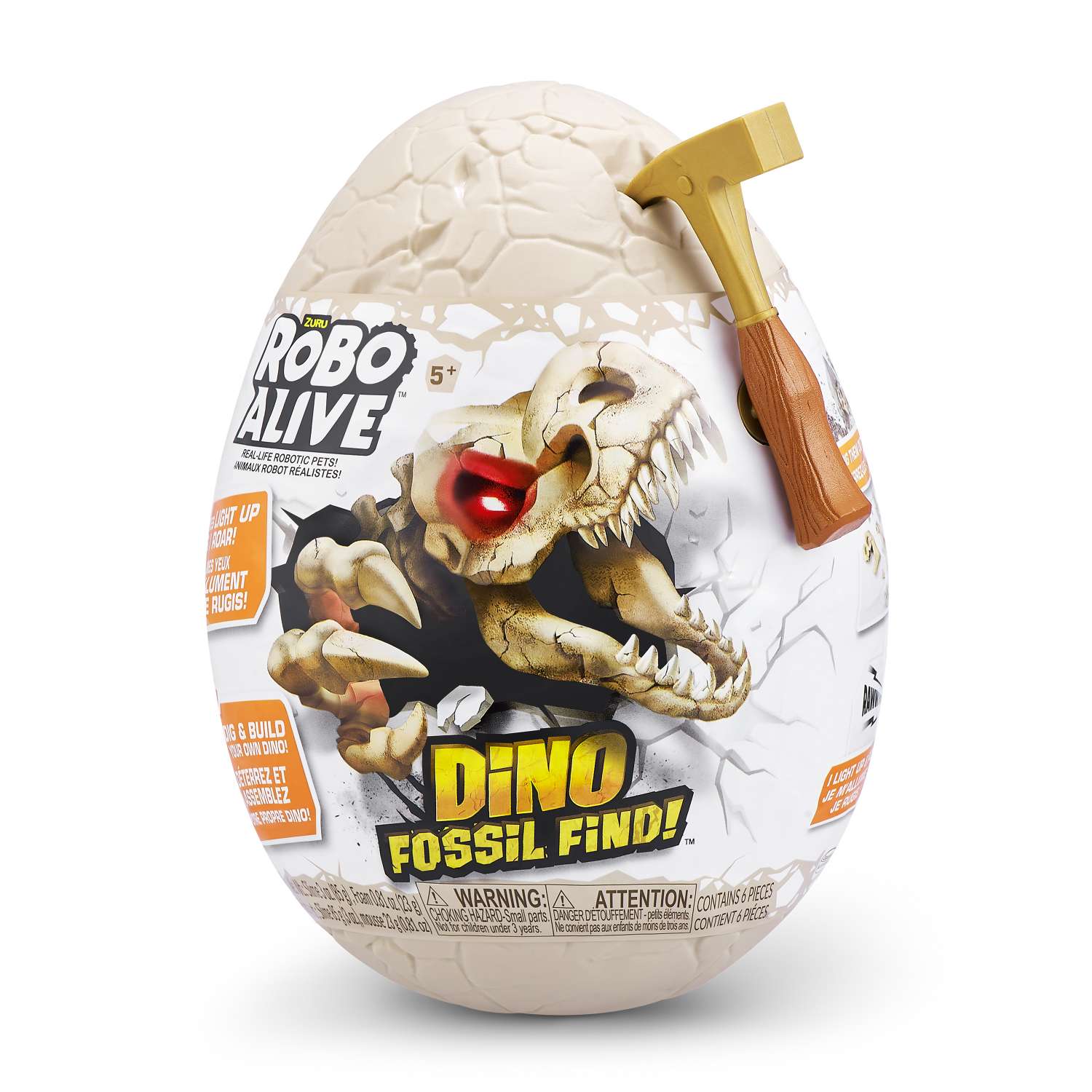 Набор игровой Zuru Robo Alive Dino Fossil Find Яйцо в непрозрачной упаковке (Сюрприз) 7156 - фото 1