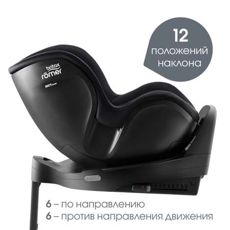 Детское автокресло Britax Roemer Dualfix PRO Classic Deep Black с рождения до 4 лет ростом 40-105 см до 19 кг