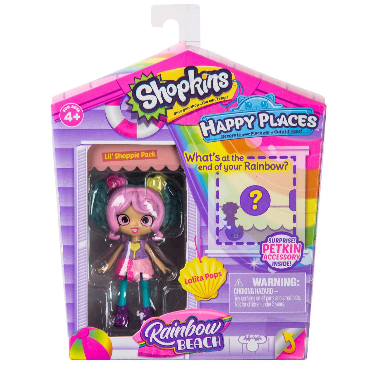 Игрушка Happy Places Shopkins с куклой Shoppie 56916 в непрозрачной упаковке (Сюрприз) 56916 - фото 2