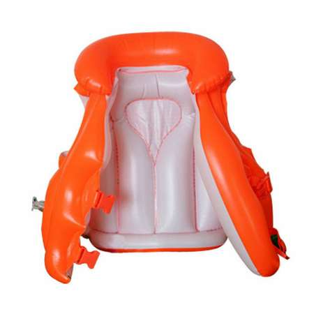 Надувной жилет INTEX для плавания делюкс оранжевый 50х47см 3-6 лет