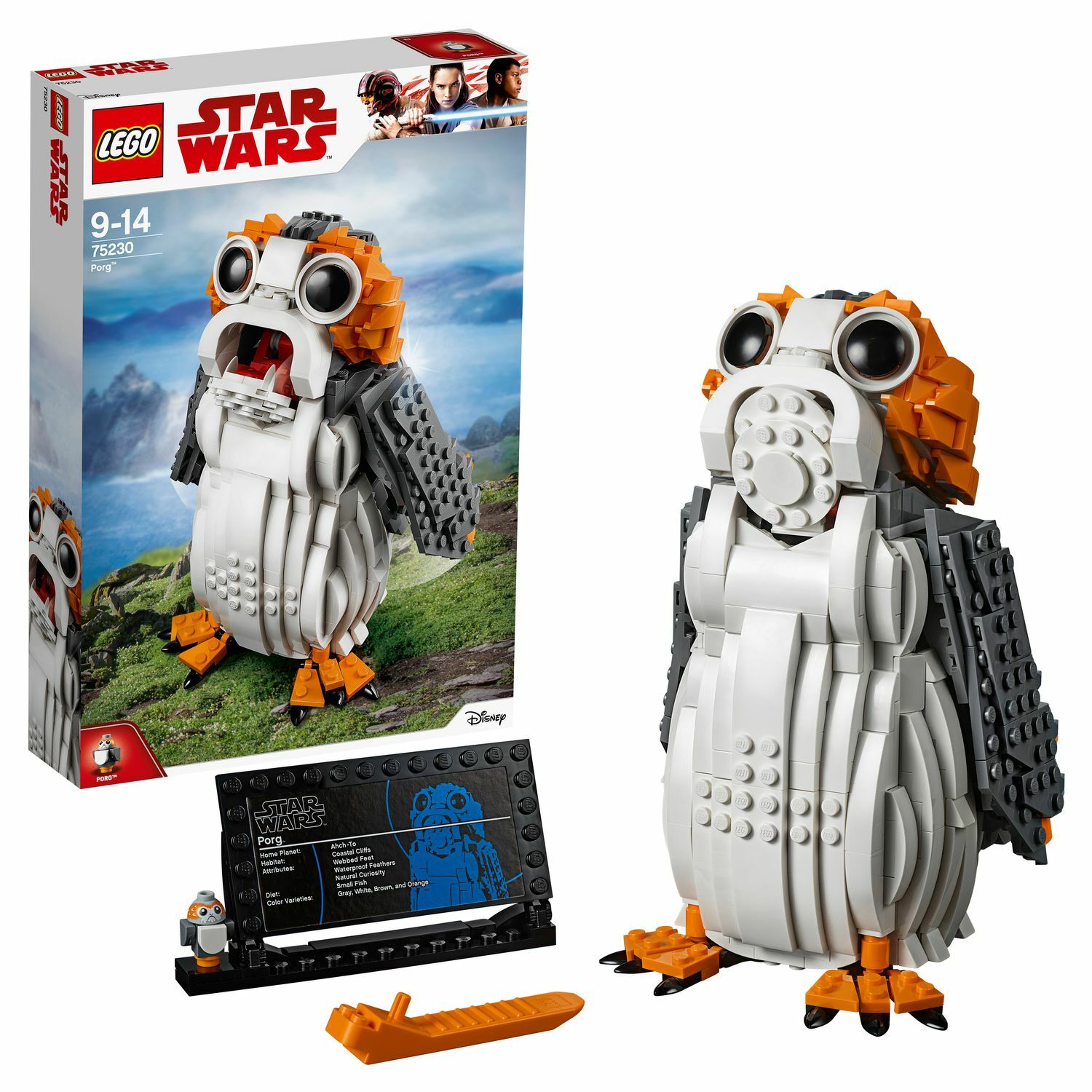 Конструктор LEGO Star Wars Porg 75230 купить по цене 5499 ₽ в  интернет-магазине Детский мир