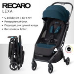 Коляска Recaro Lexa Select Teal Green с рождения до 4 лет