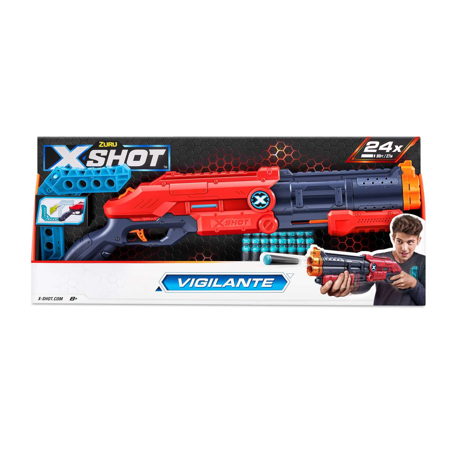 Набор для стрельбы X-SHOT  Виджиланте 36437-2022 - фото 18