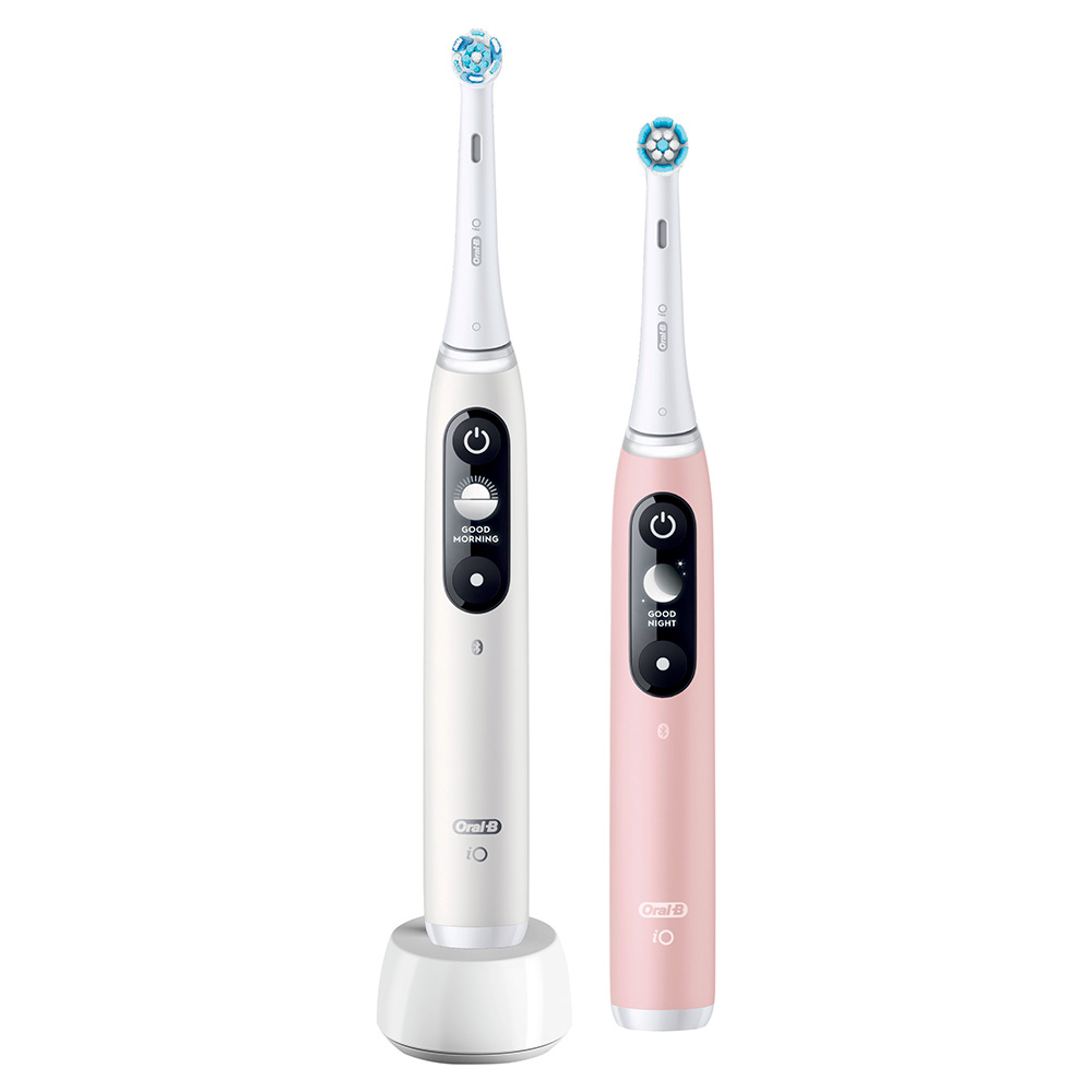 Электрическая зубная щетка ORAL-B iO 6 DUO White Pink Sand - фото 2