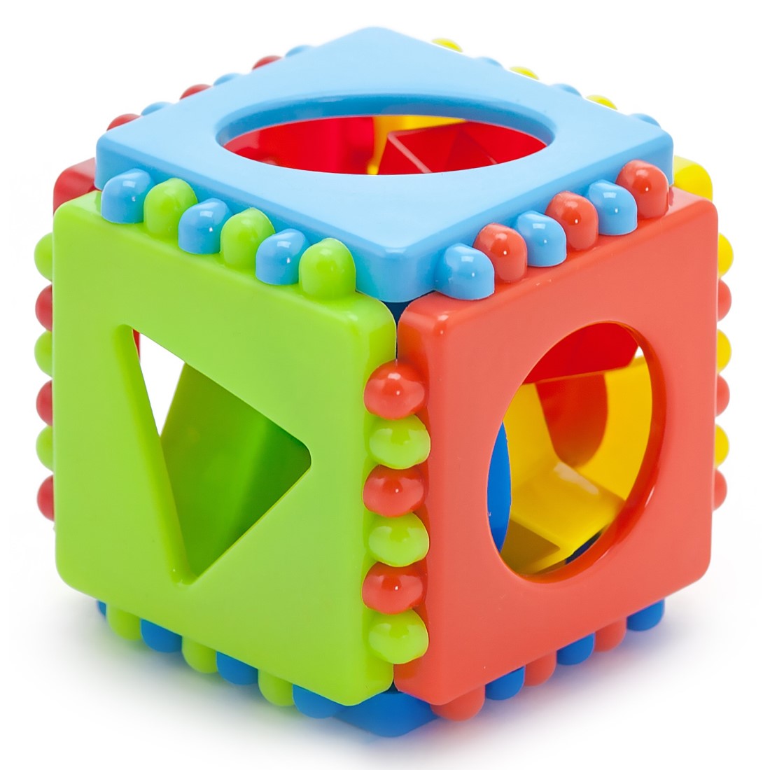 Развивающие игрушки БИПЛАНТ для малышей конструктор Кноп-Кнопыч 46 деталей + Сортер кубик малый + Команда КВА - фото 8