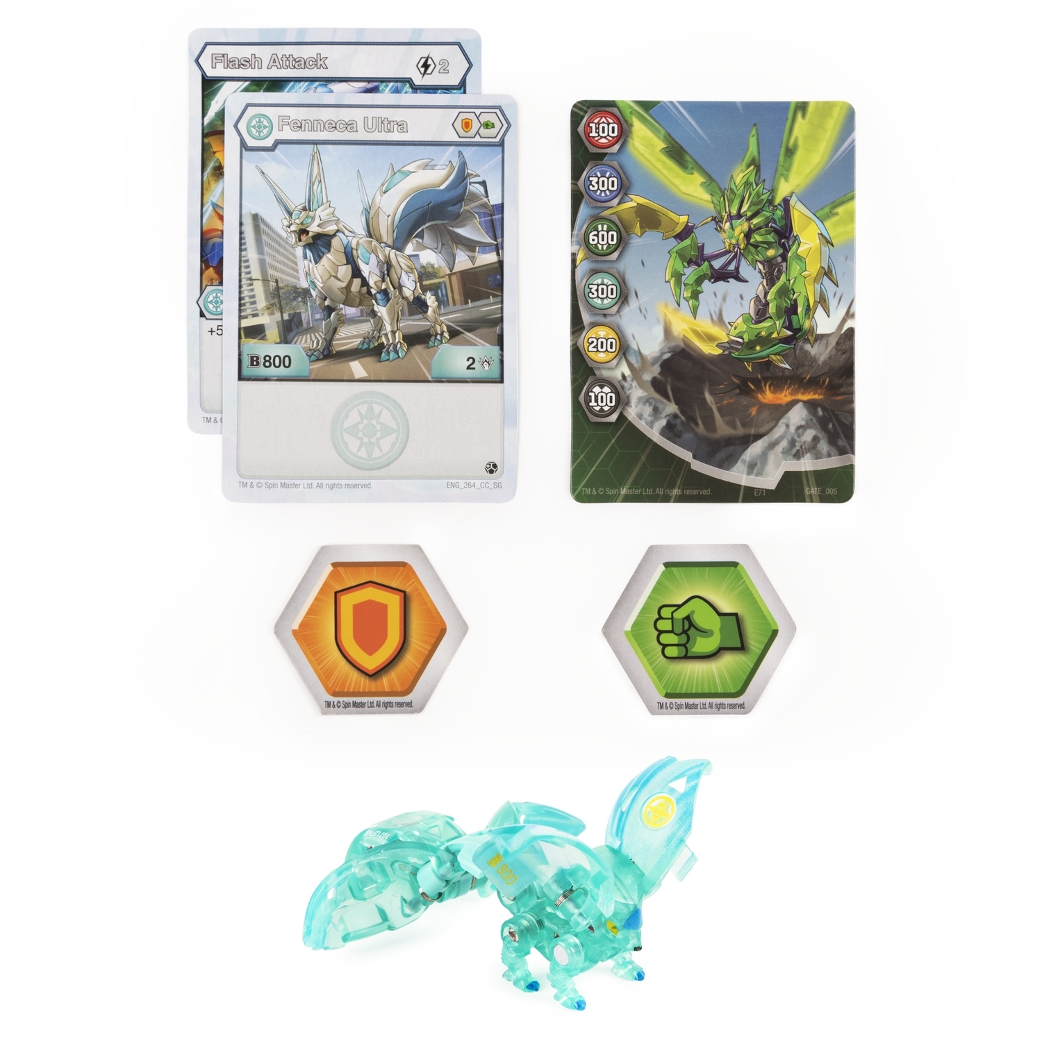 Фигурка-трансформер Bakugan S3 Ультра ElemChase Carbuncle 6061538/20132910 - фото 1