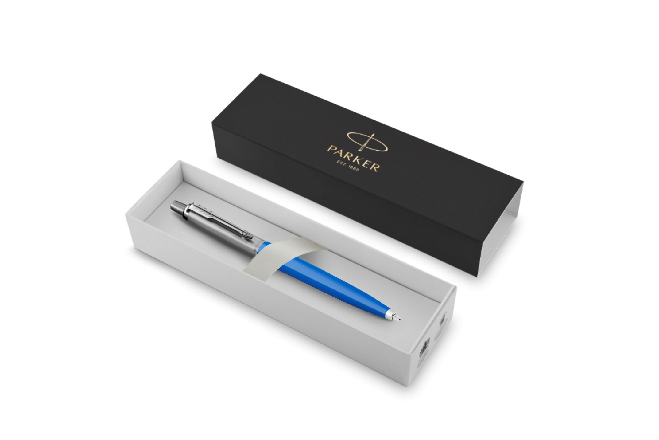 Шариковая ручка PARKER Jotter Original - Blue Chrome CT M - фото 4