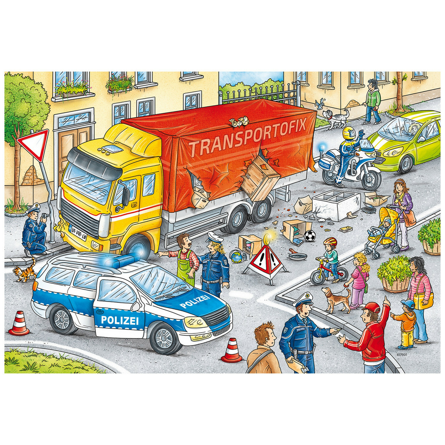 Пазл Ravensburger Герои в действии 24элемента*2шт 07814 - фото 2