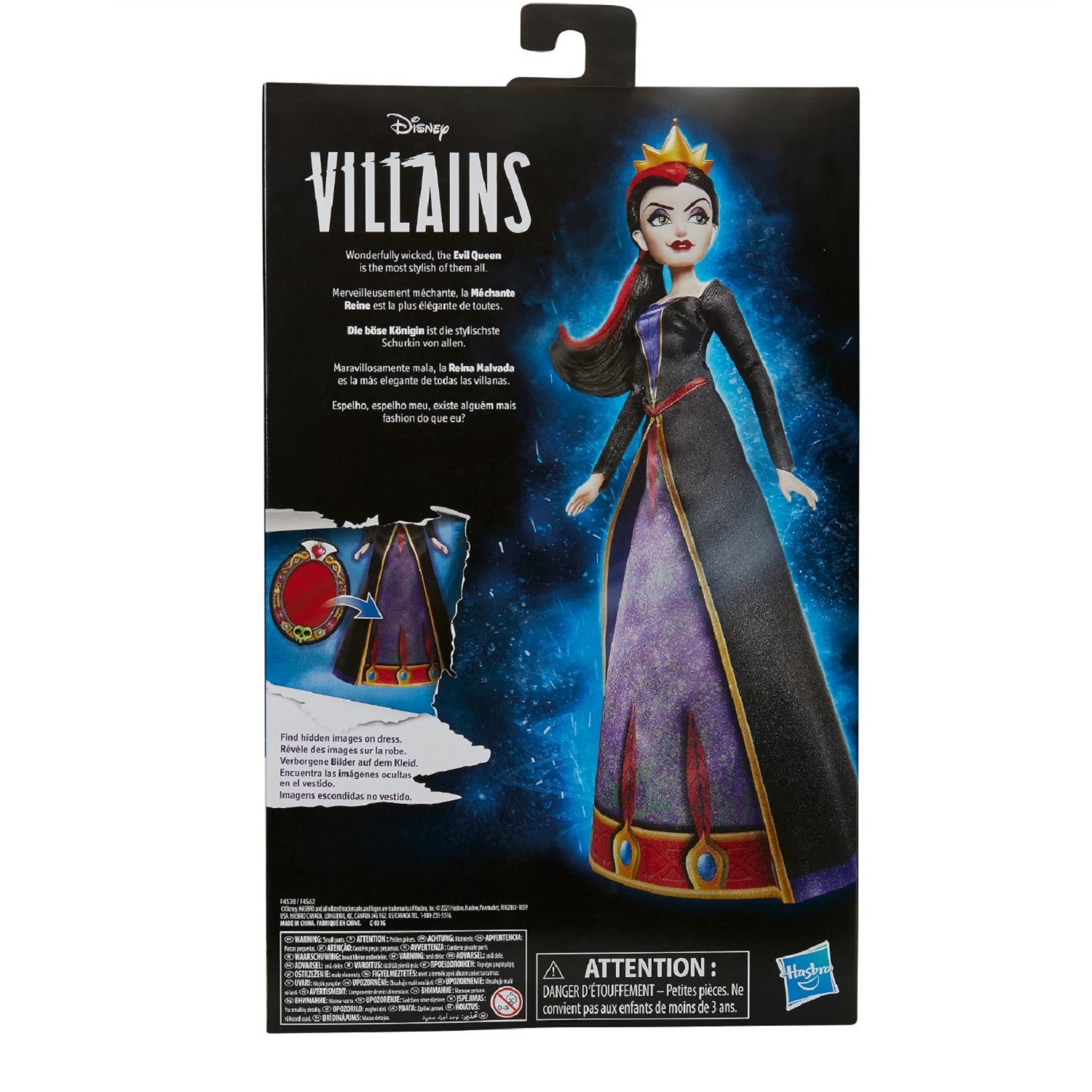 Набор игровой Disney Princess Hasbro Villains Злая королева F45625X2 F45625X2 - фото 6