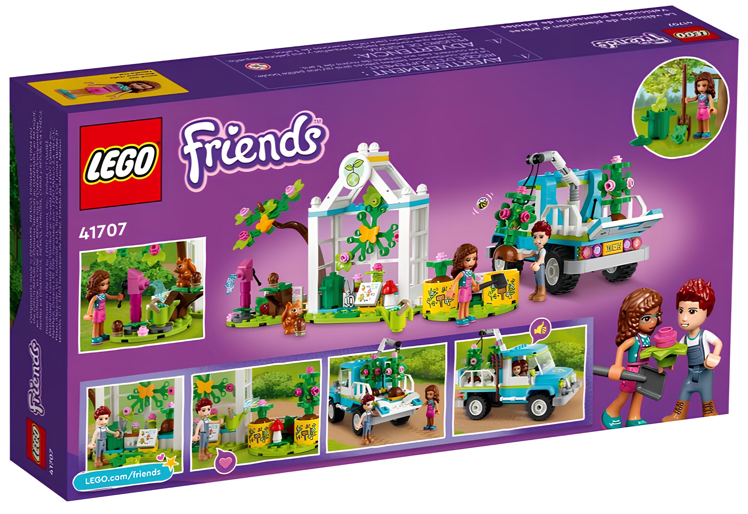 Конструктор LEGO Friends Машина для посадки деревьев купить по цене 4999 ₽  в интернет-магазине Детский мир