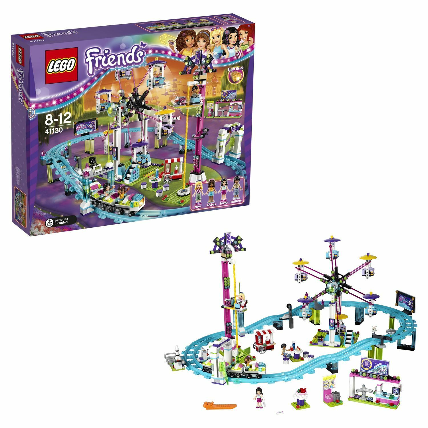 Конструктор LEGO Friends Парк развлечений: американские горки (41130)