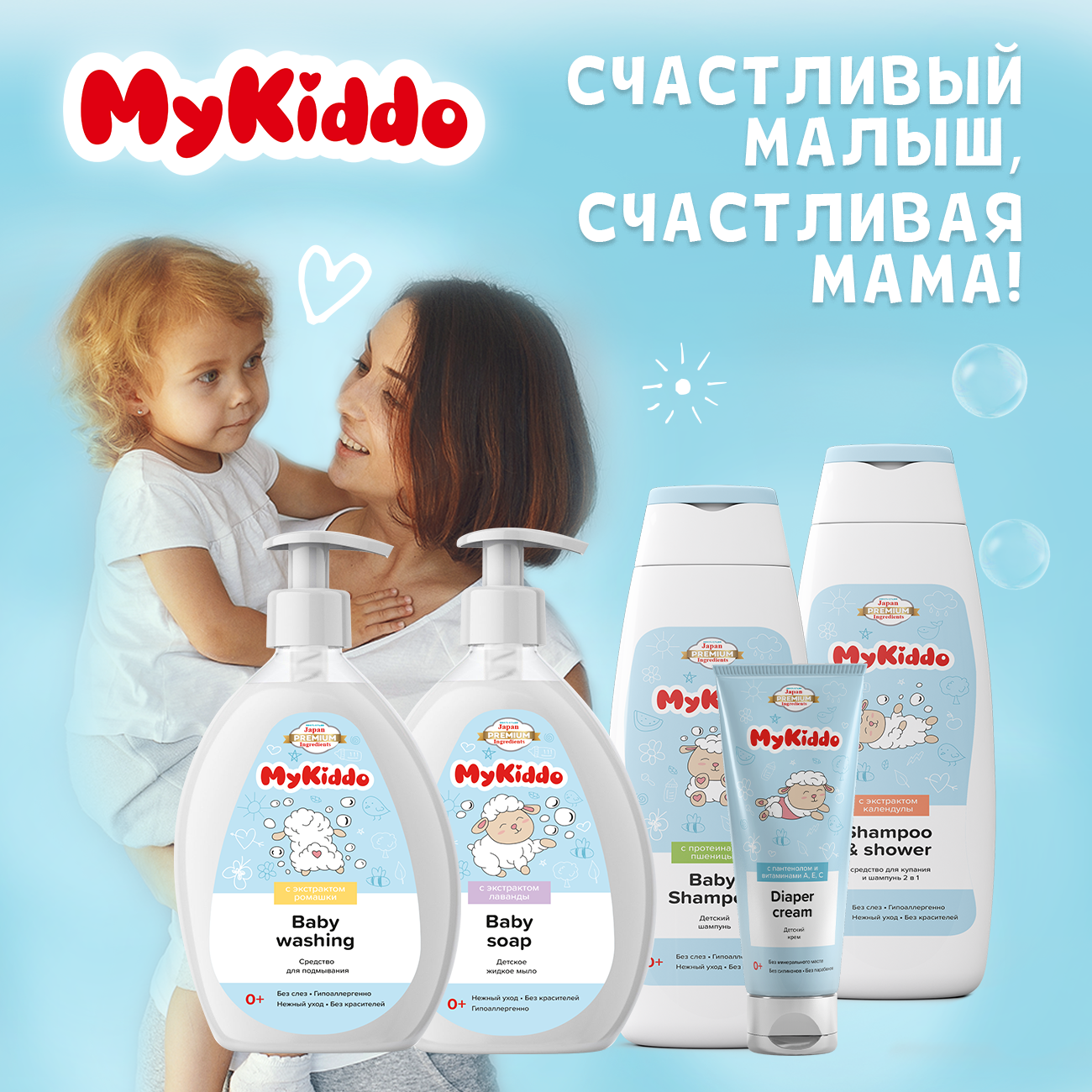 Детский набор MyKiddo средства для купания 5 шт - фото 8
