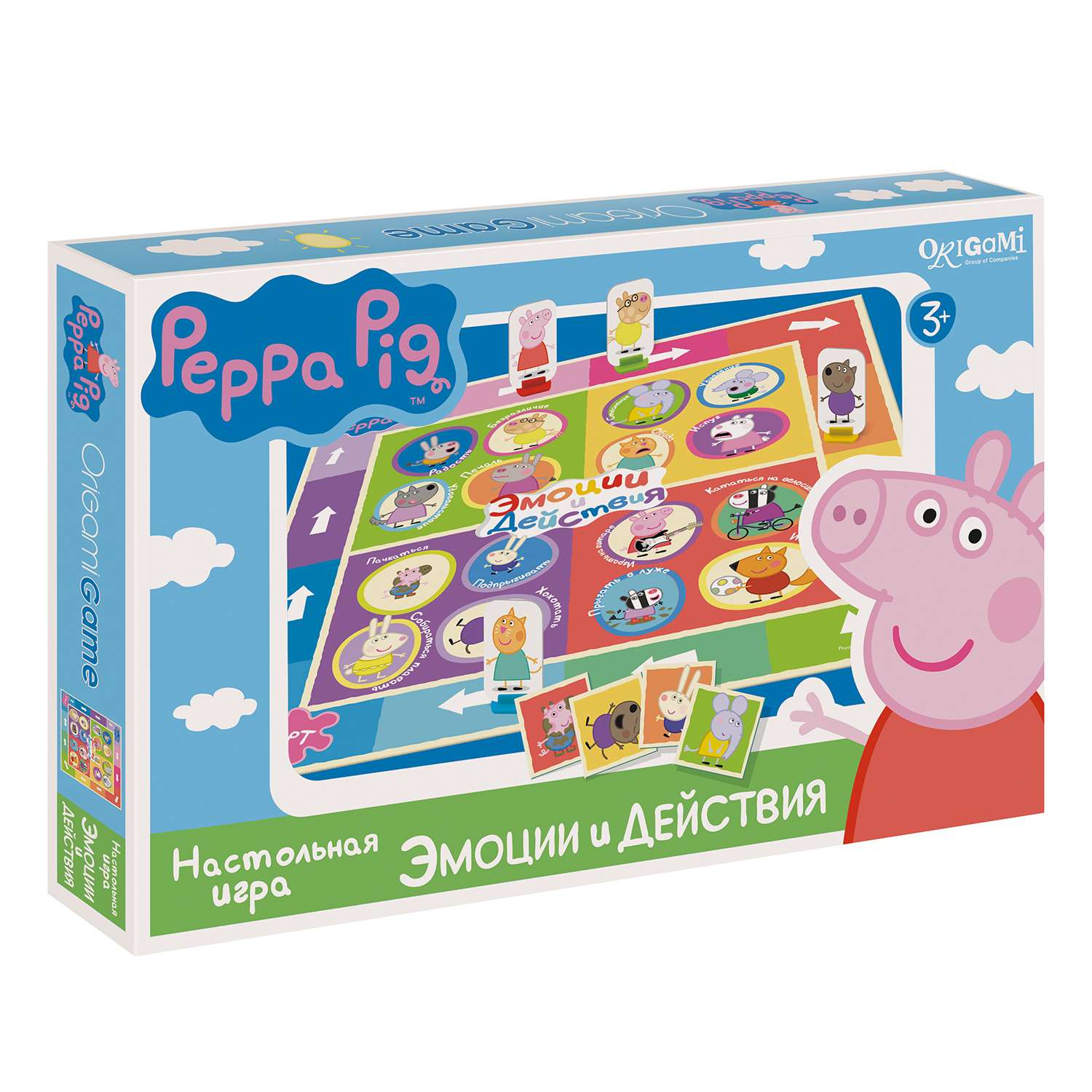 Игра настольная ORIGAMI Peppa Pig в ассортименте - фото 4