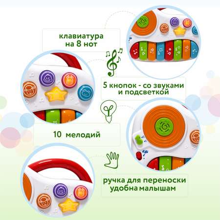 Игрушка музыкальная BabyGo Мини синтезатор