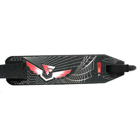 Самокат трюковый Y-Scoo Fly 120 mm black red