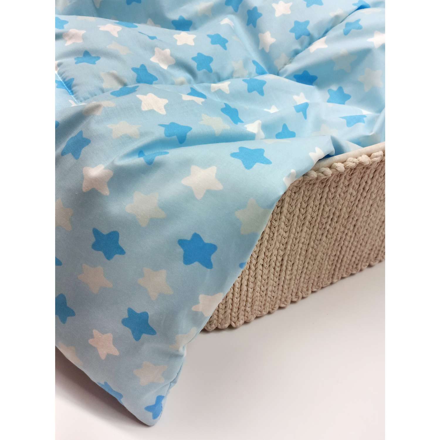 Одеяло Daisy 110х140 см Звезды голубые - фото 4