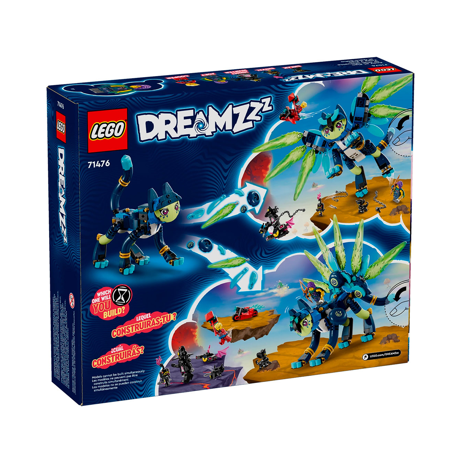 Конструктор детский LEGO Dreamzzz Зои и кошка-сова Зиан 71476 - фото 12