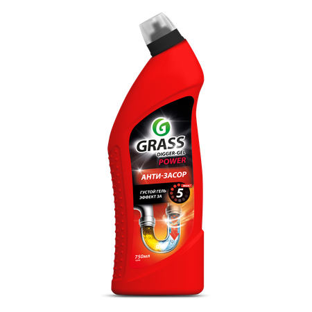 Средство для прочистки труб GraSS Digger-Gel 750мл