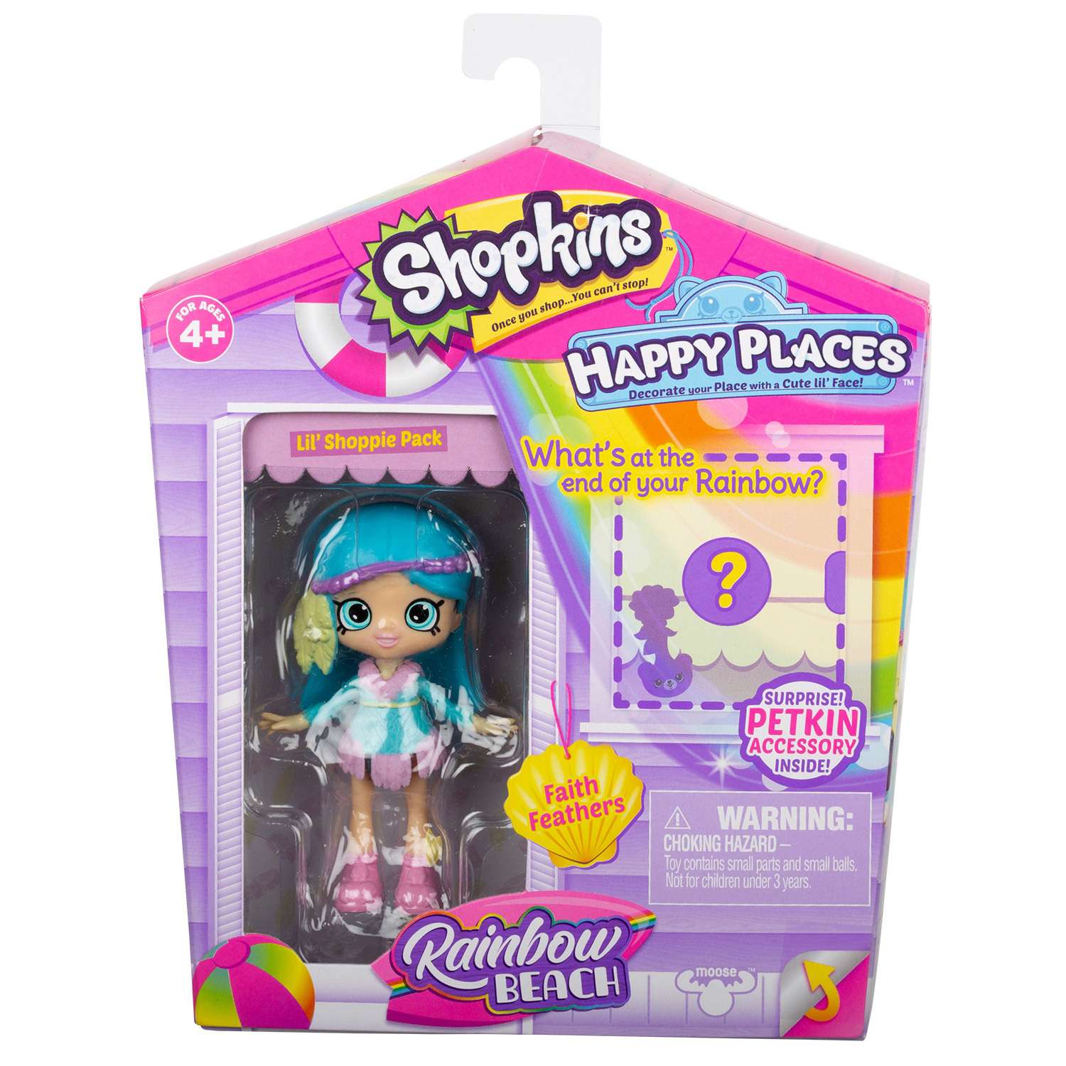 Игрушка Happy Places Shopkins с куклой Shoppie 56844 в непрозрачной упаковке (Сюрприз) 56844 - фото 2