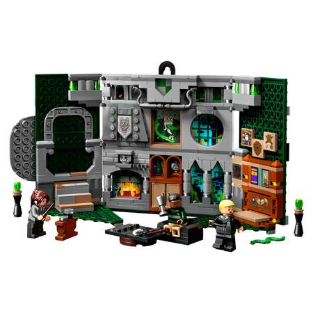 Конструктор детский LEGO Harry Potter Герб факультета Слизерин 76410