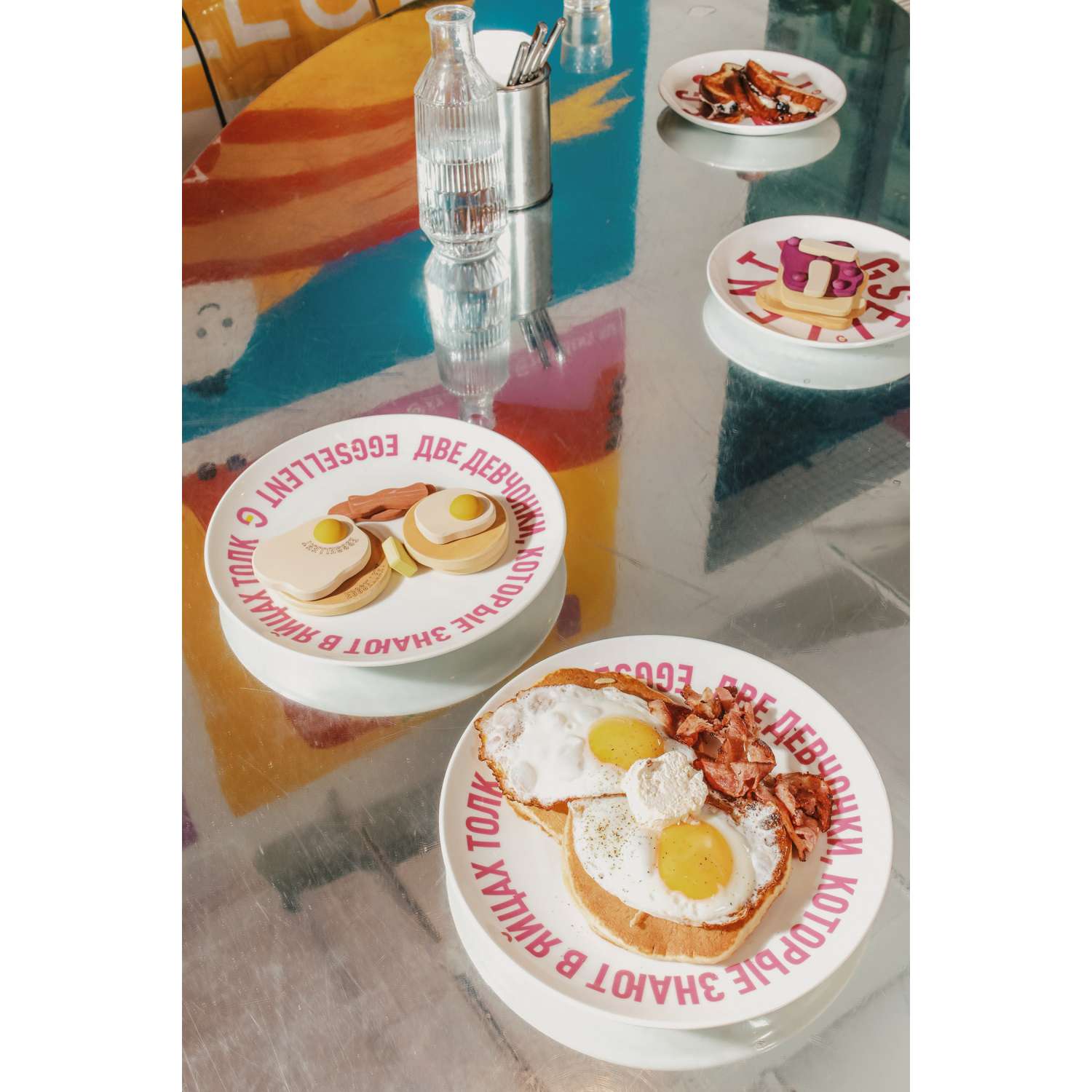 Игровой набор RADUGA GRËZ Завтрак Панкейки с яичницей и беконом - фото 4