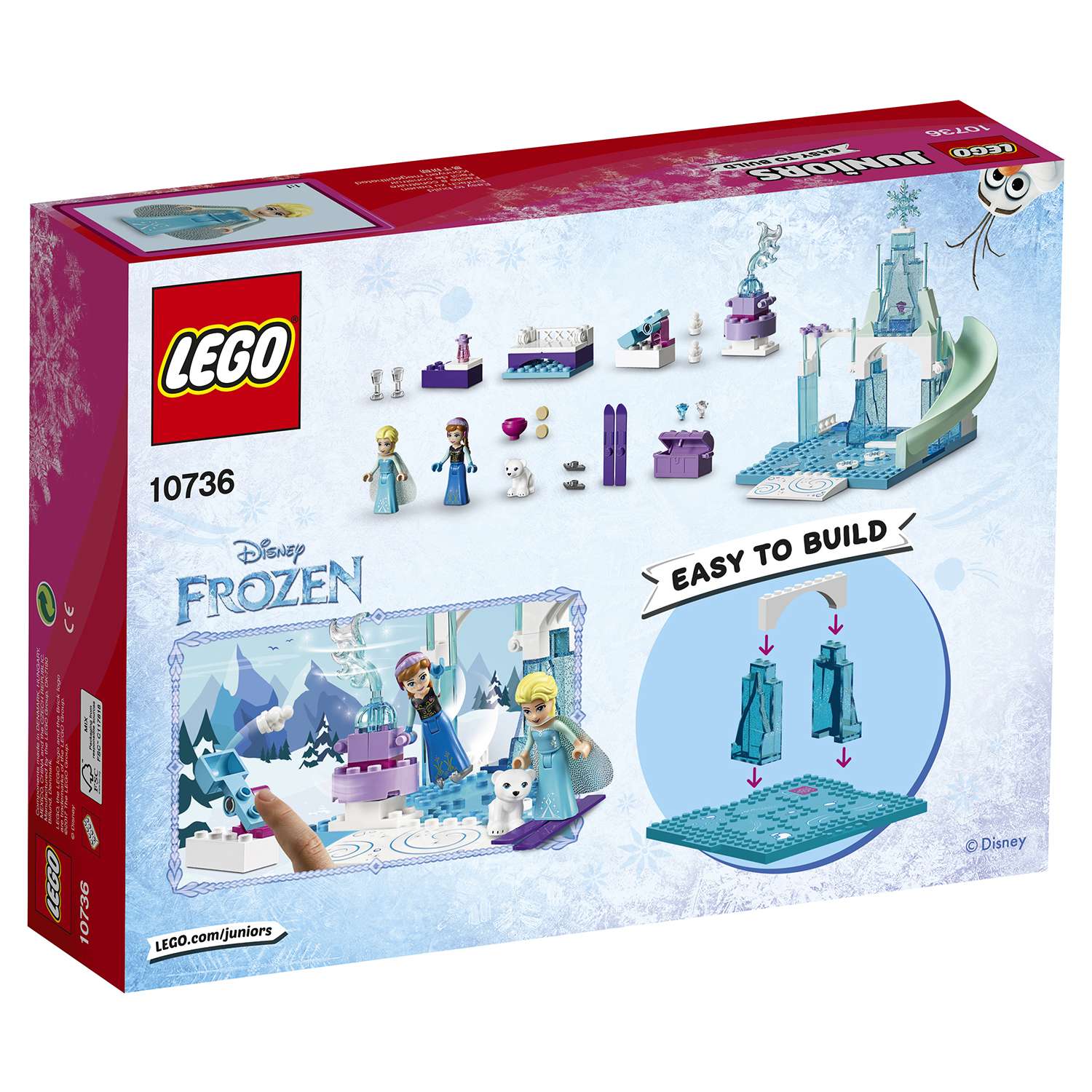 Frozen sales lego 10736