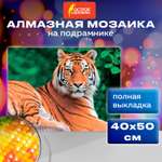 Алмазная мозаика Остров Сокровищ 40х50 см Тигр