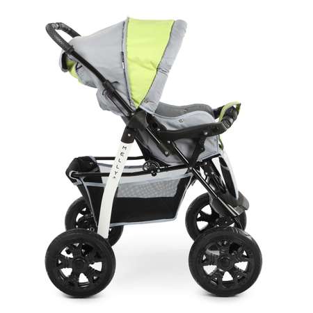 Коляска трансформер Babyton Melly Grey-Green