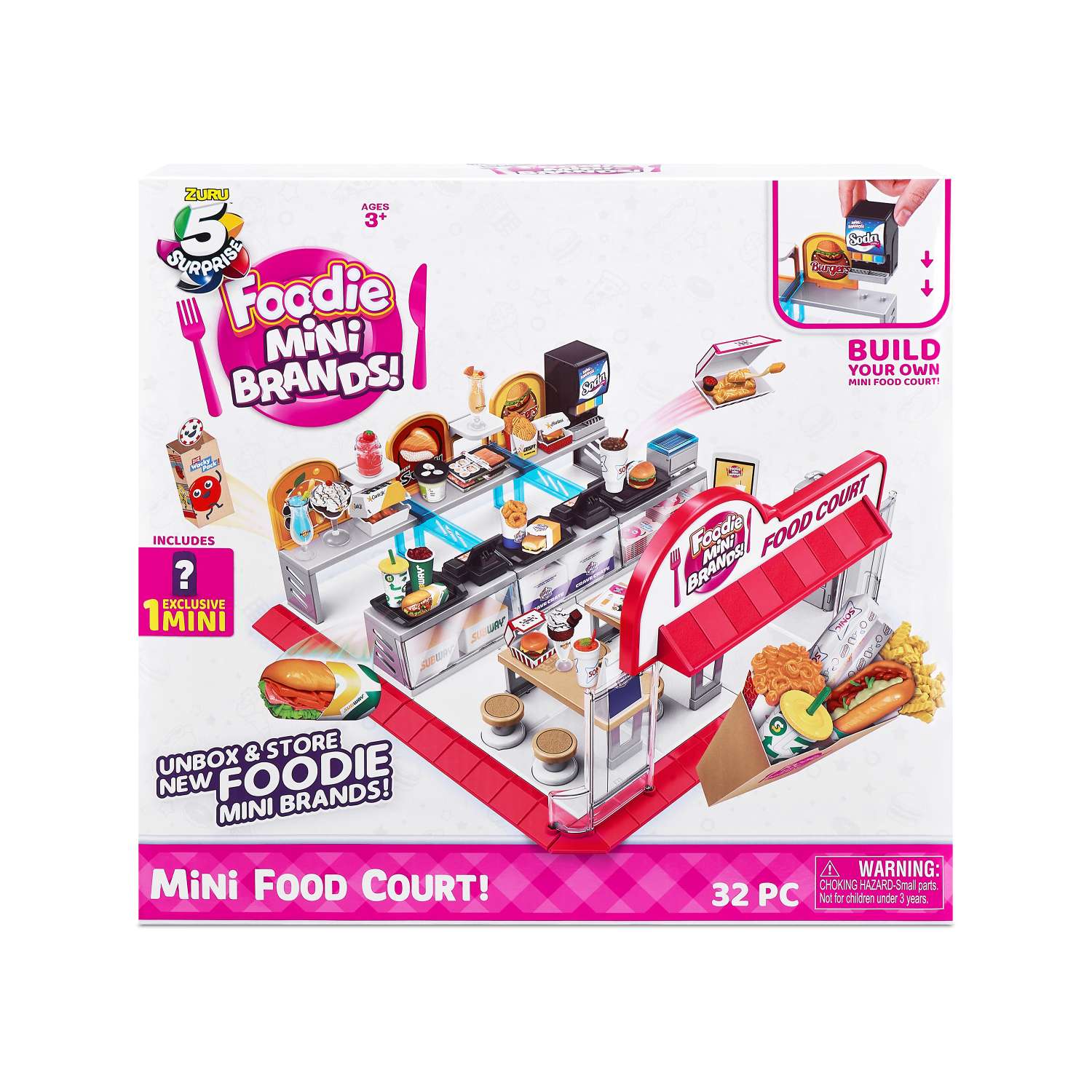 Набор игровой Zuru 5 surprise Mini brands Food court 77263 77263 - фото 1