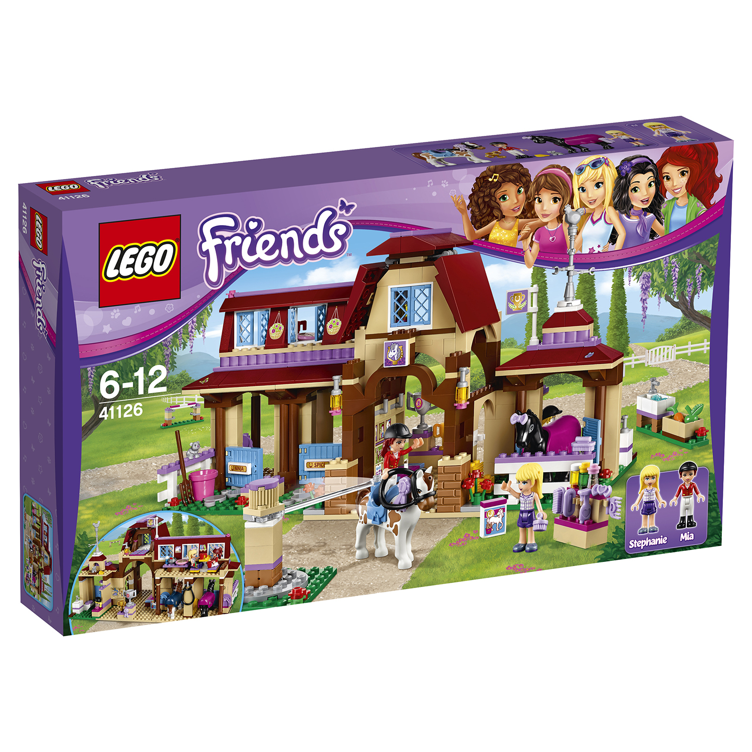 Конструктор LEGO Friends Клуб верховой езды (41126) - фото 2