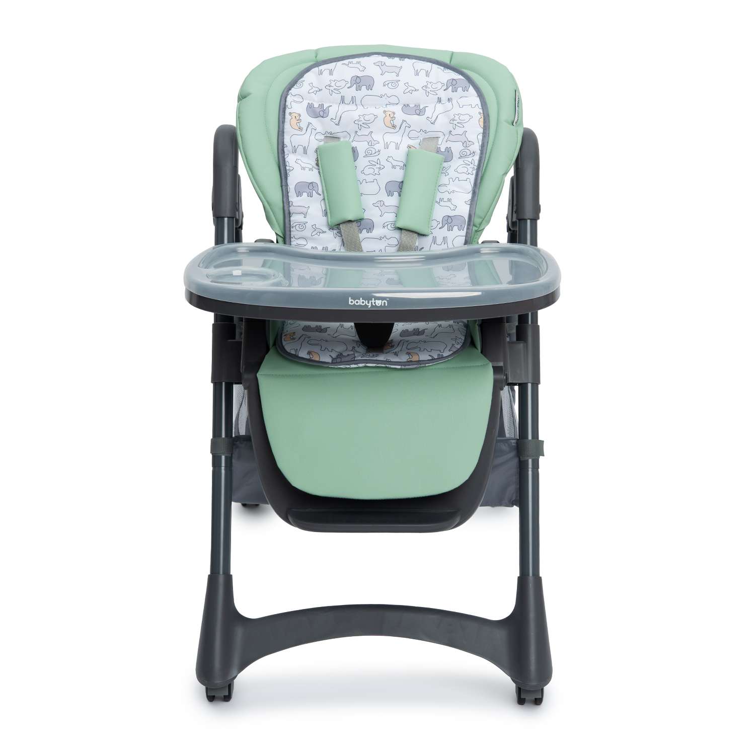 Стульчик для кормления Babyton Sweet Meals Mint классический - фото 16