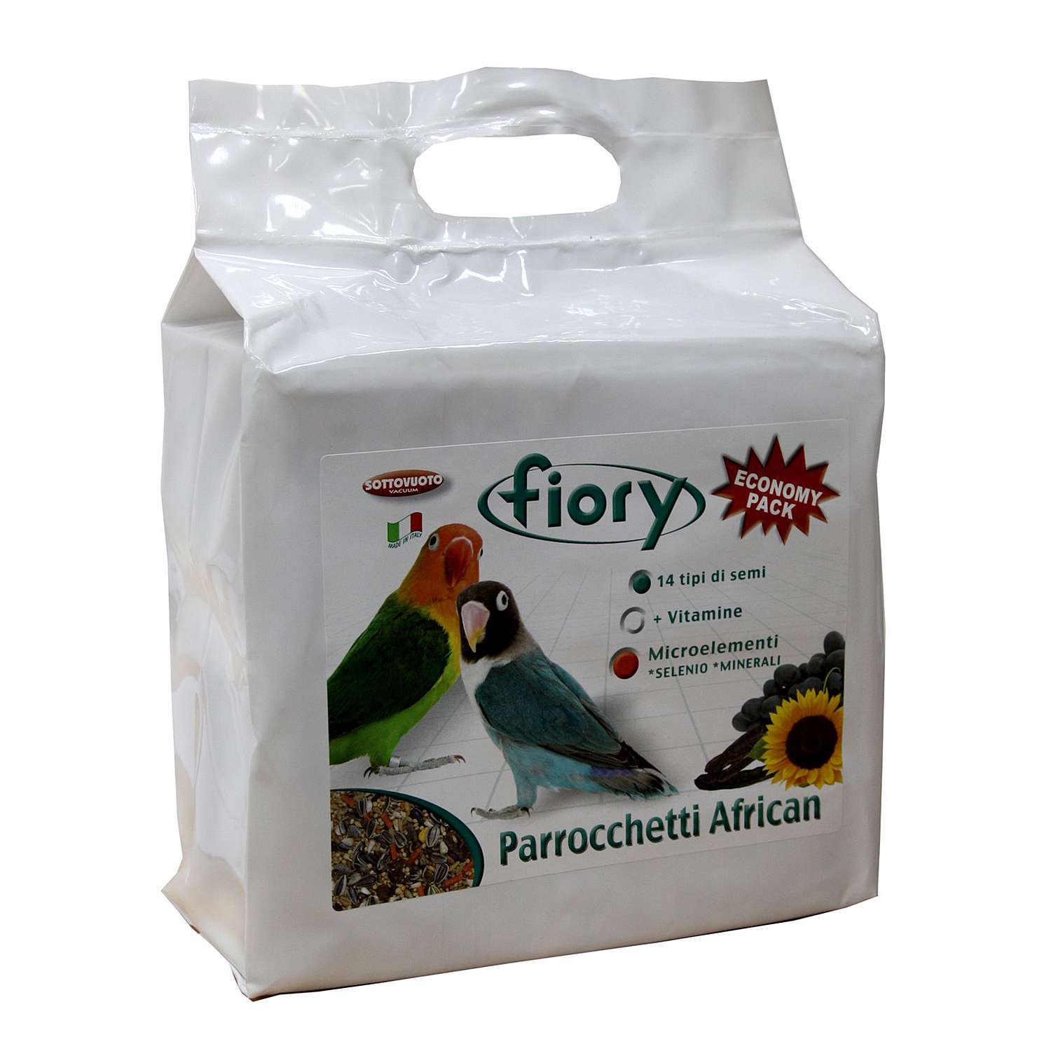 Корм для попугаев Fiory Parrocchetti African средних 3.2кг - фото 1
