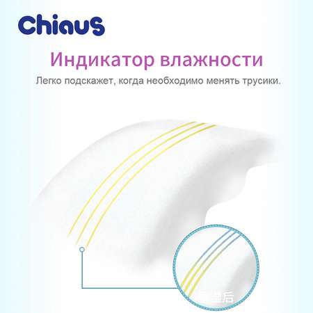 Подгузники-трусики Chiaus Super Thin XXL 15+кг 18шт