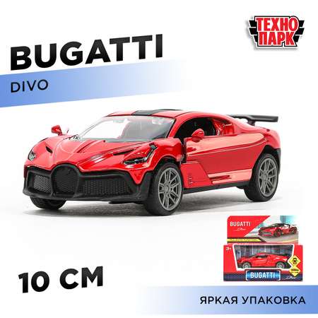 Автомобиль Технопарк Bugatti Bigatti Divo красный