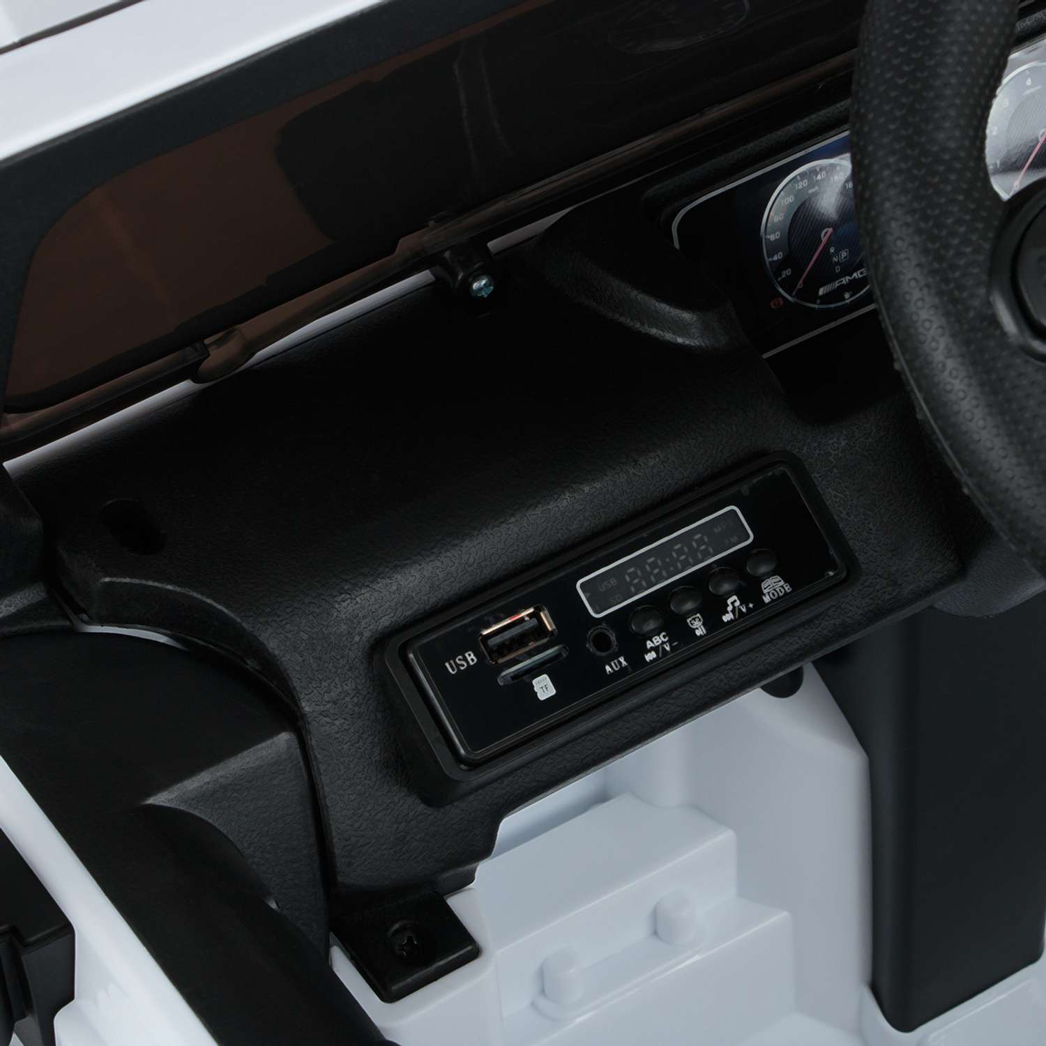 Электромобиль TOMMY Mercedes G63 AMG MB-5 белый - фото 13
