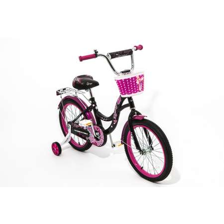 Велосипед ZigZag GIRL Черный малиновый 14 дюймов