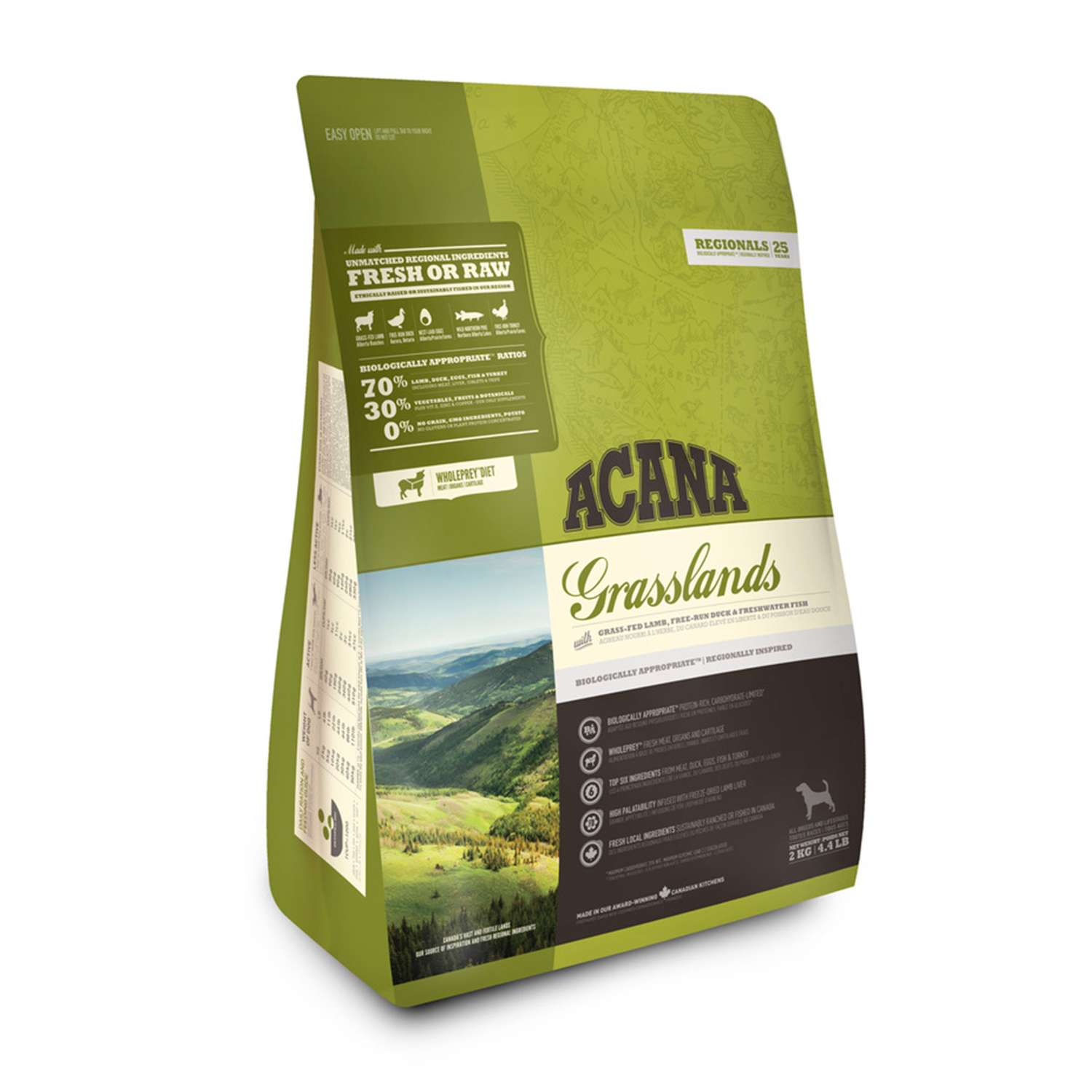 Acana on sale grasslands 2kg