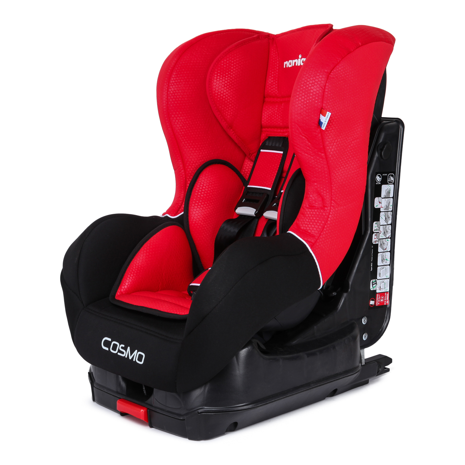 Автокресло Nania Cosmo SP Isofix Luxe Red - фото 1