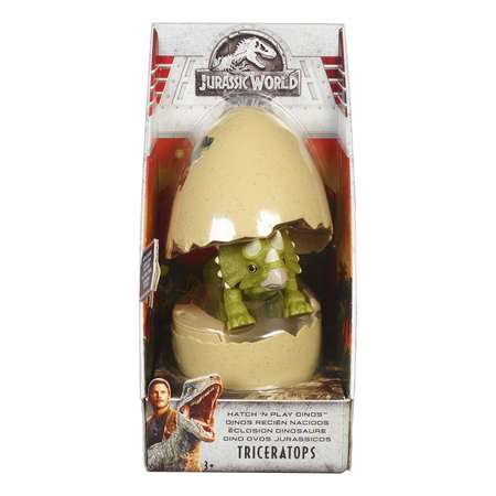 Набор археологический Jurassic World Динозавр в яйце Трицератопс FMB94