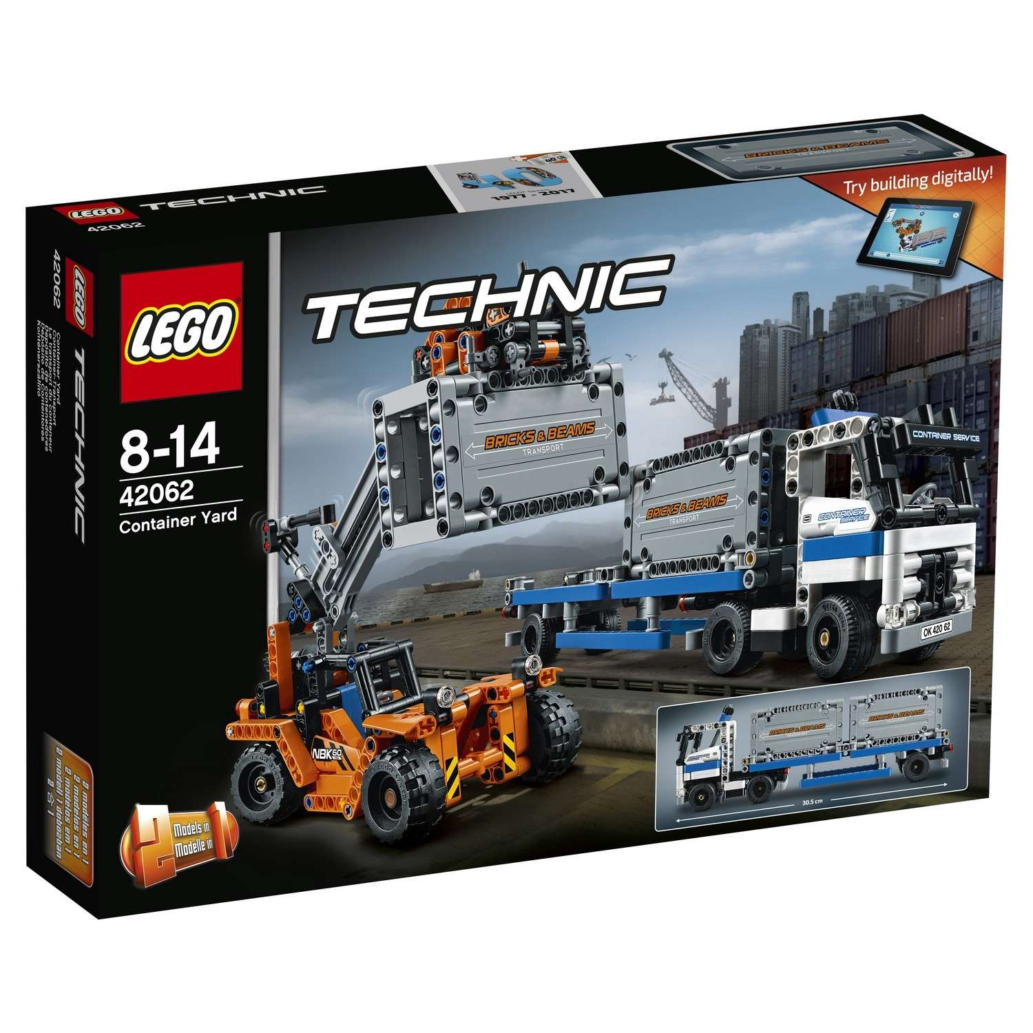 Конструктор LEGO Technic Контейнерный терминал (42062) - фото 2