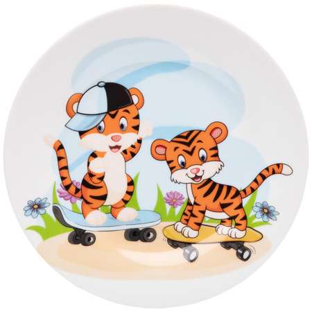 Набор посуды Lefard Тигрята 3 предмета фарфор 87-218