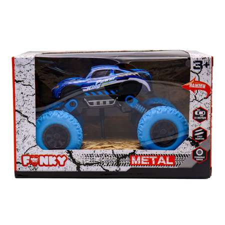 Машинка Funky Toys с синими колесами Синяя FT8489-2
