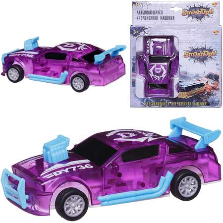 Автомобиль Abtoys фиолетовый