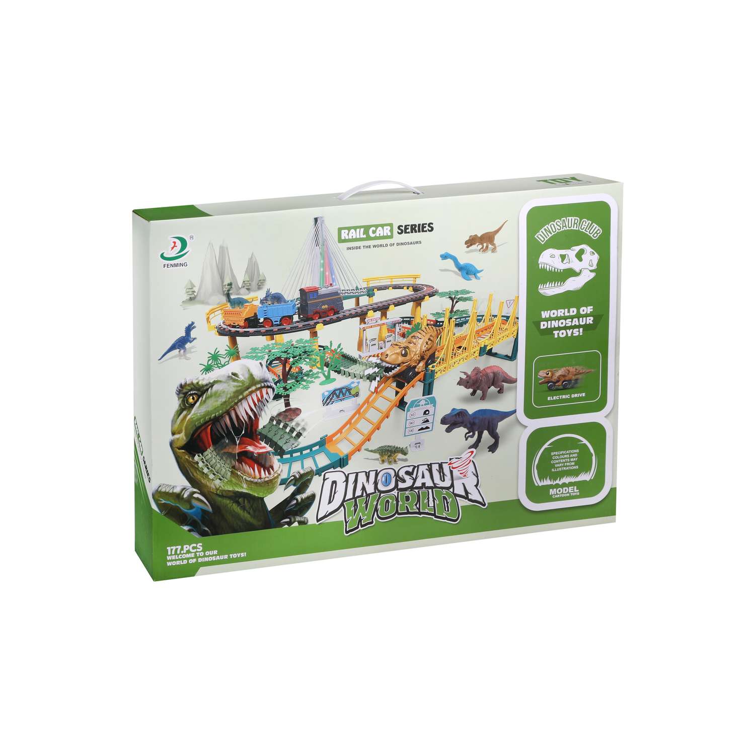 Игровой набор Автотрек Наша Игрушка для мальчиков с динозаврами 652828 - фото 12