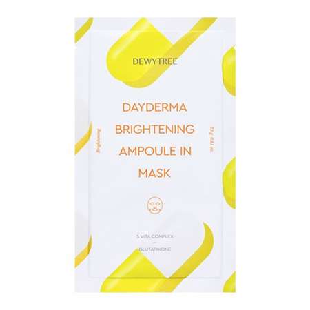 Маска тканевая DEWYTREE Dayderma для сияния кожи 23 г