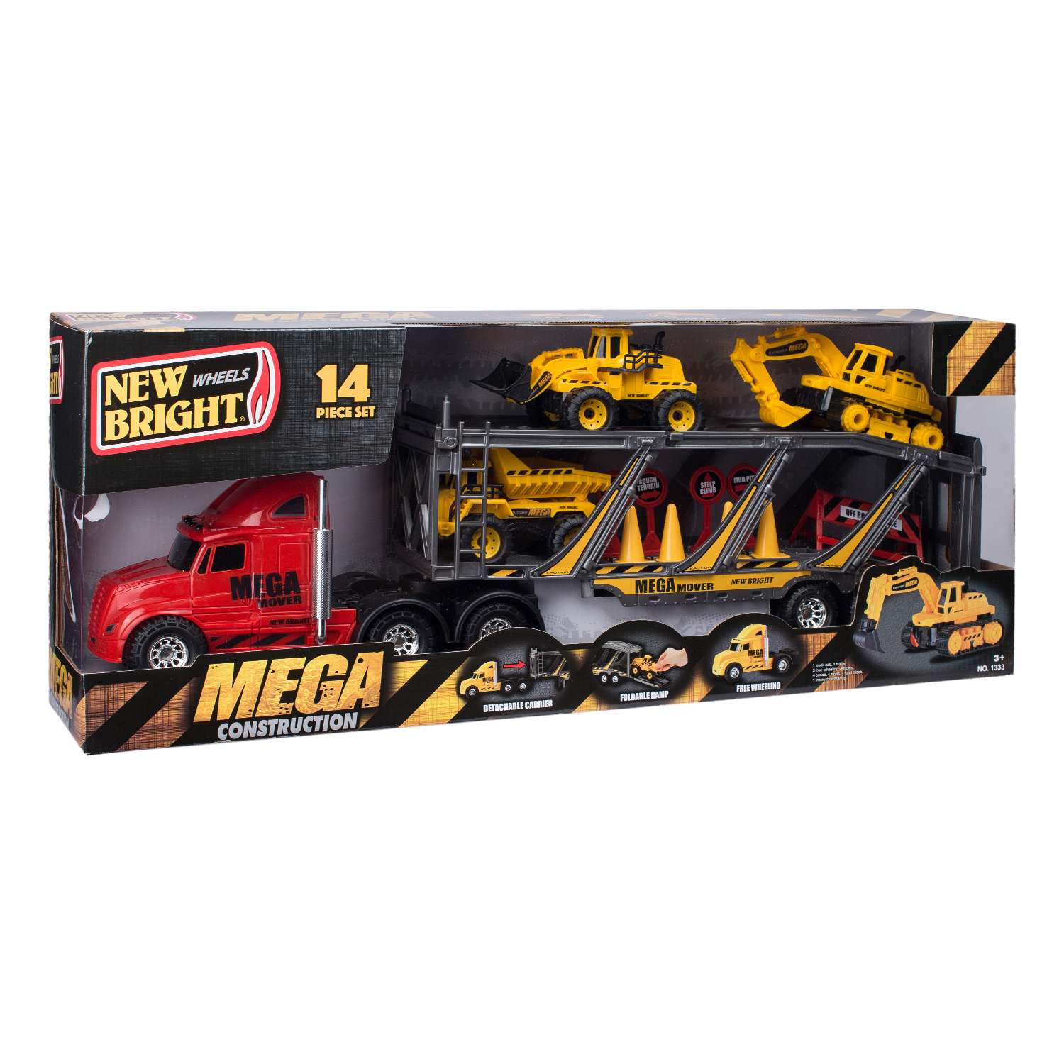 New bright best sale wheels mega construction