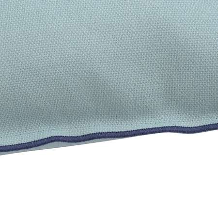 Чехол на подушку Tkano из фактурного хлопка голубого цвета 45х45