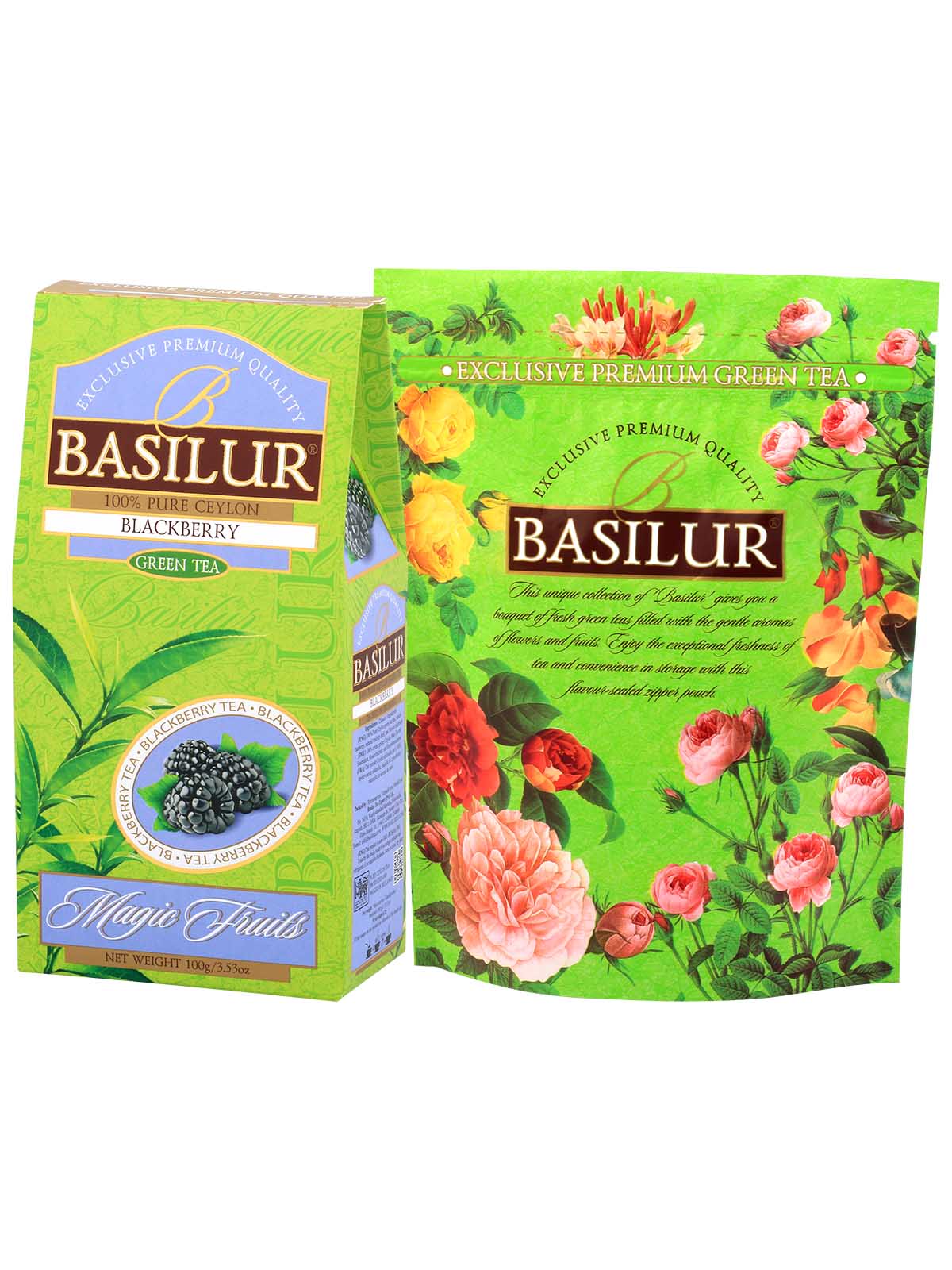 Чай зеленый Basilur Волшебные фрукты Ежевика 100 г - фото 4